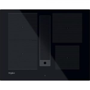 Whirlpool WVH 1065B F KIT Indukcijas ar iebūvētu tvaika nosūcēju!