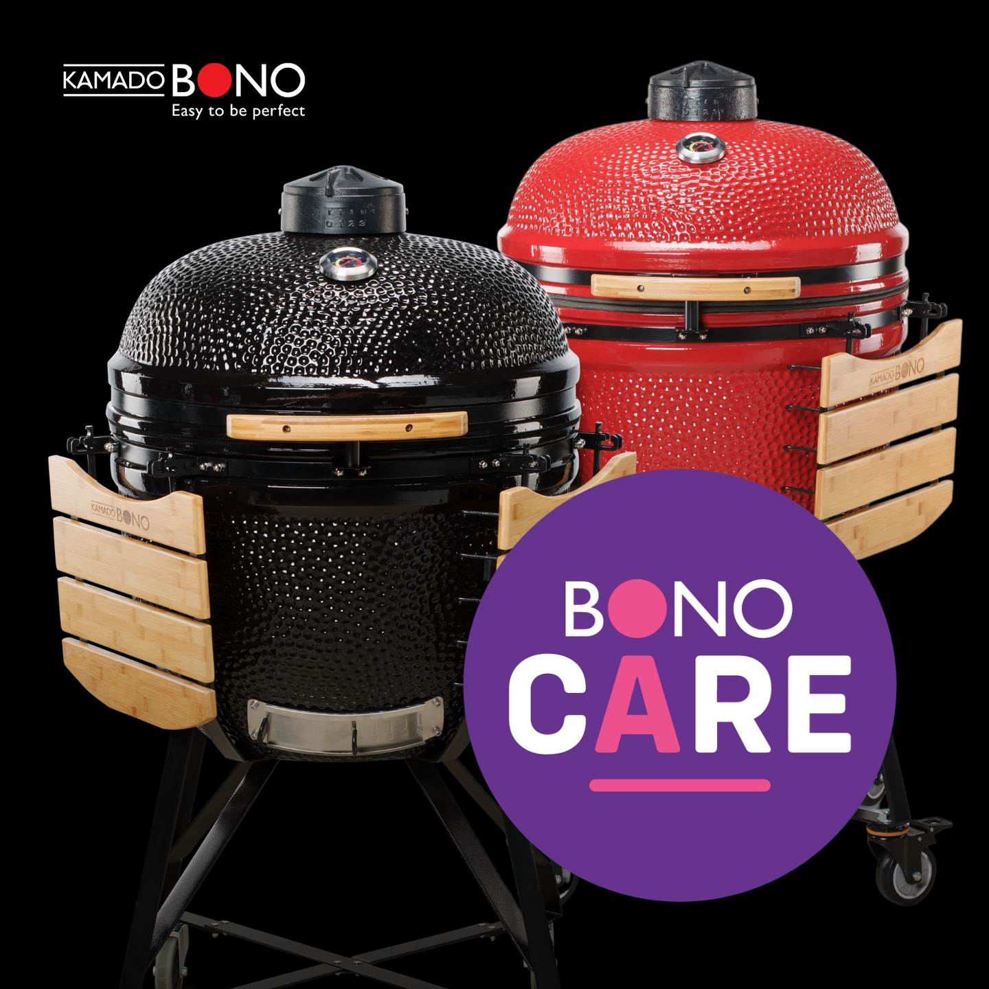 Kamado Bono Media, 52 cm , red - Image 7