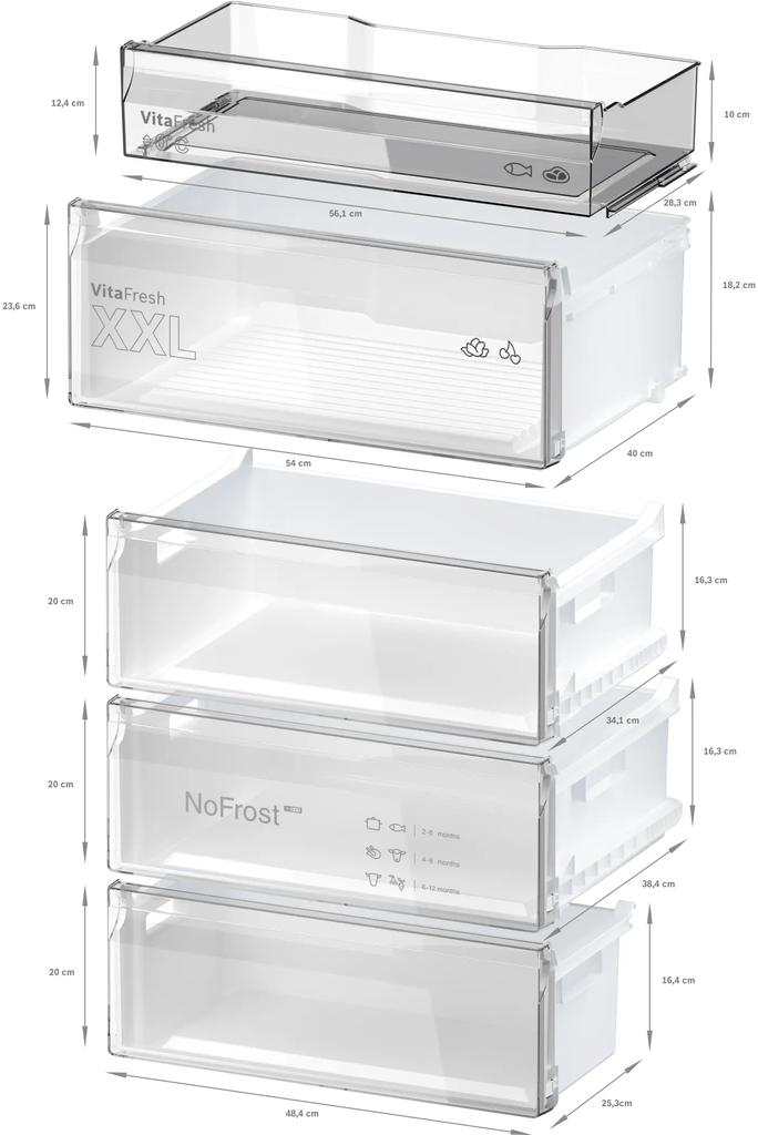 Bosch KGN497ICT 203cm No Frost - Image 6