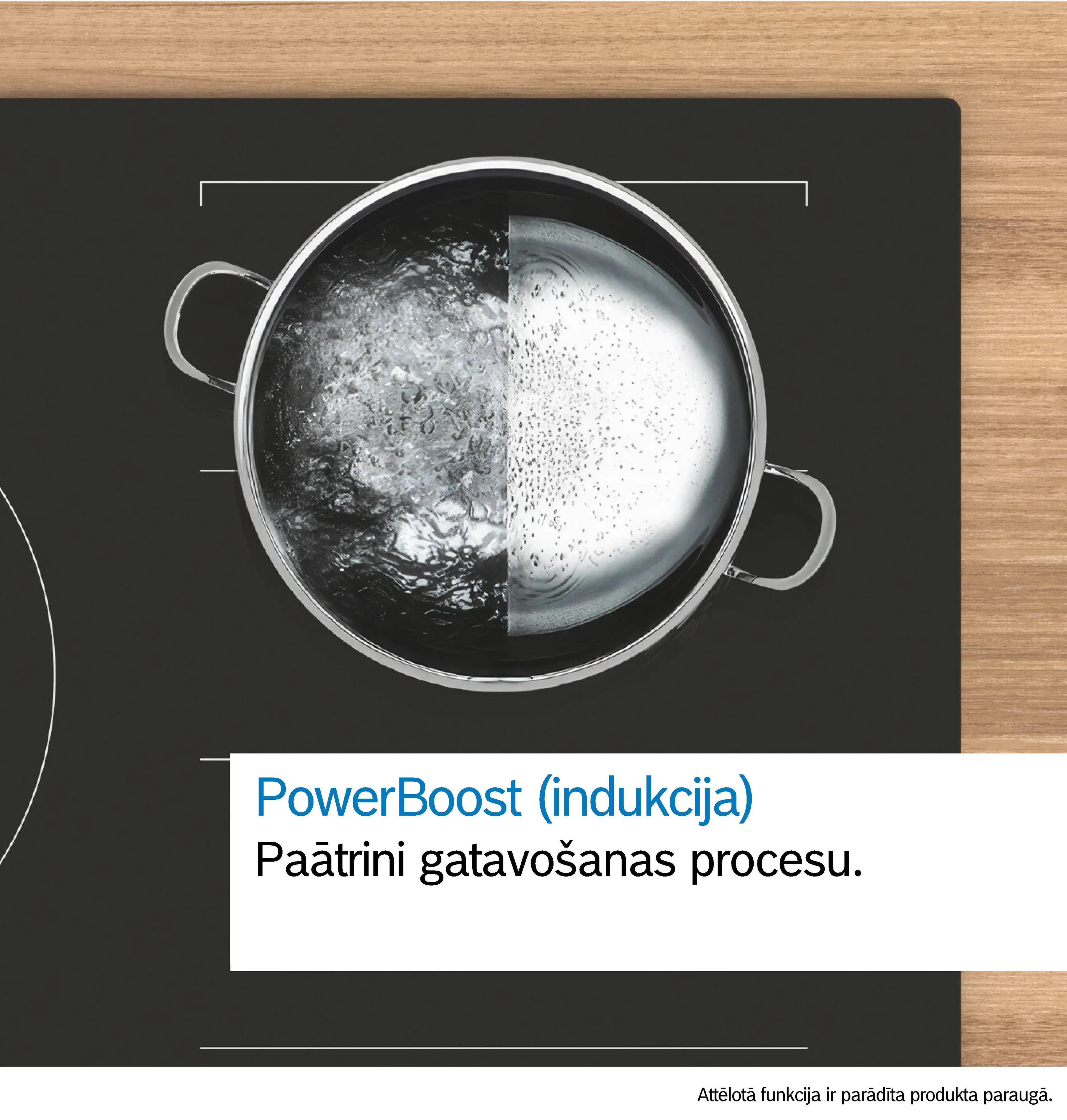 Bosch PVS831B16E Indukcijas ar iebūvētu tvaika nosūcēju! — изображение 7